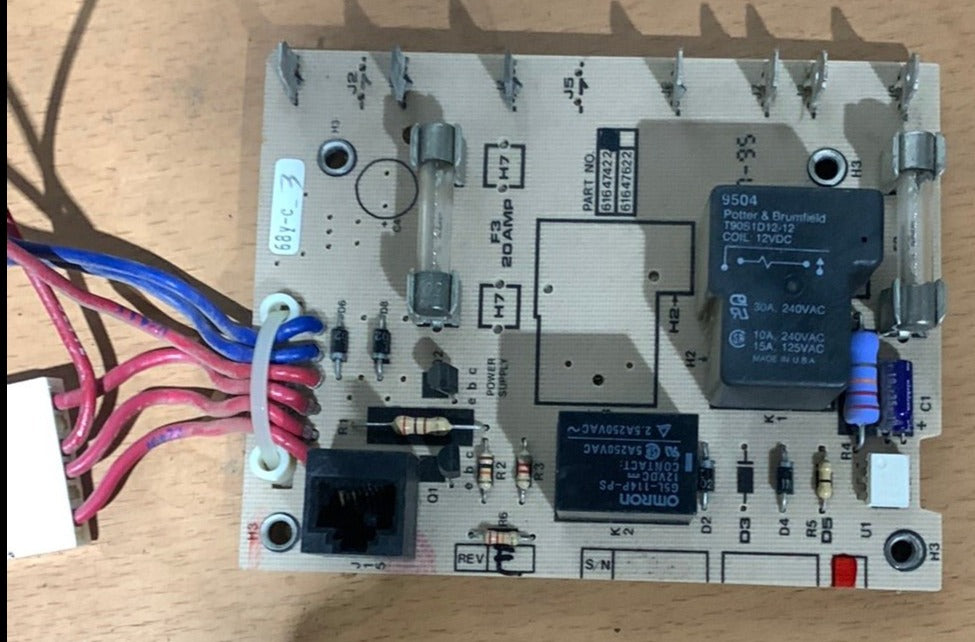 Used Norcold Refrigerator Control Board 2 Way 61647422/618661 - Young Farts RV Parts