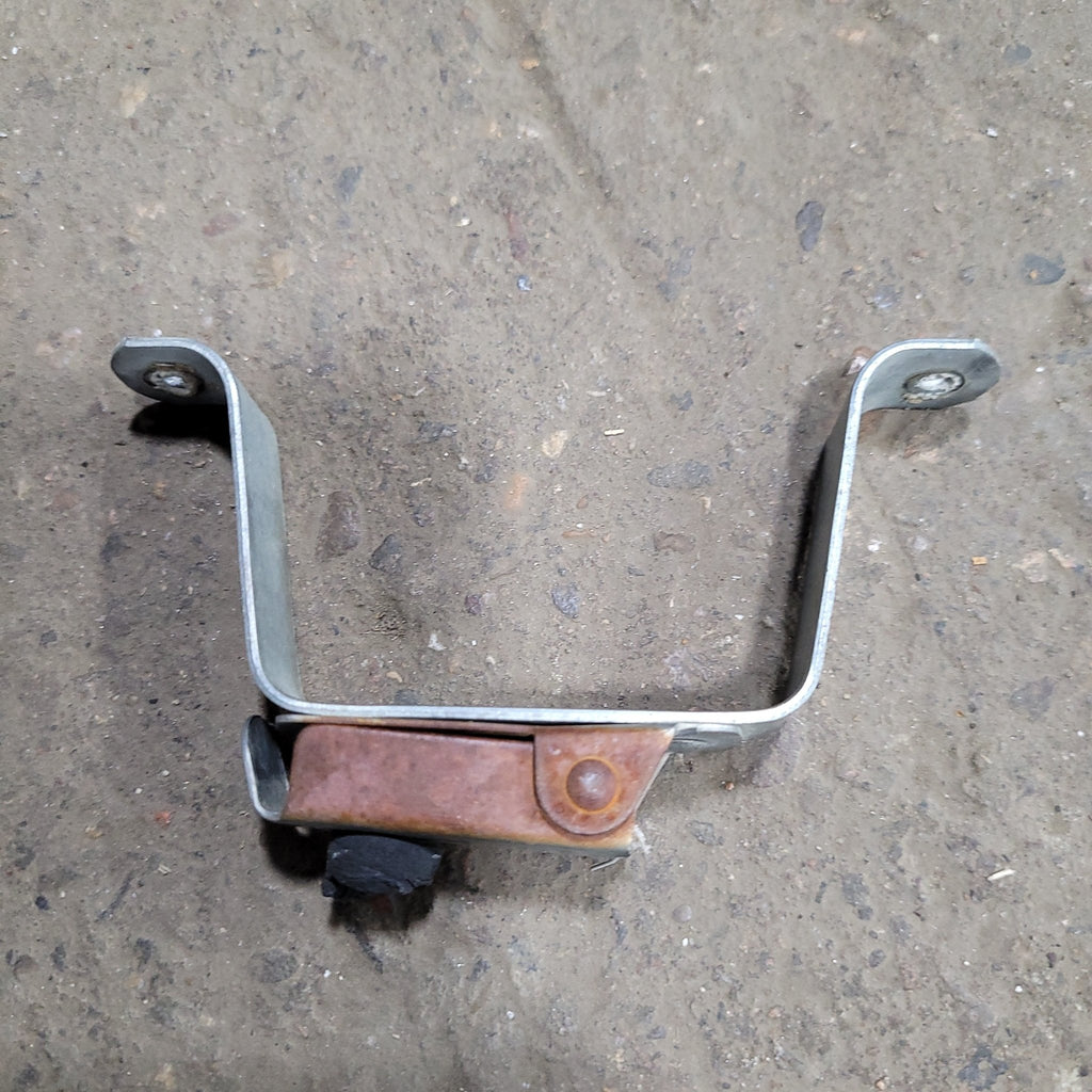 Used Old Style Door Holder With Bumper- 2" H - Young Farts RV Parts