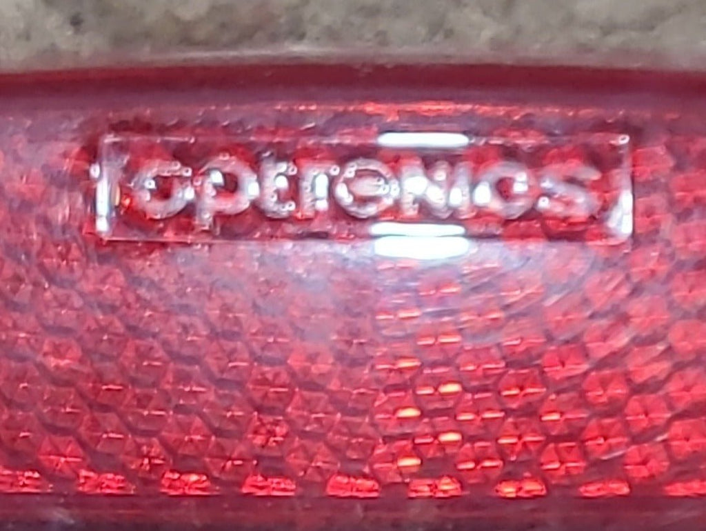Used Optronics - SAE-A-P2-DOT-02 Replacement Lens for Marker Light - Red - Young Farts RV Parts