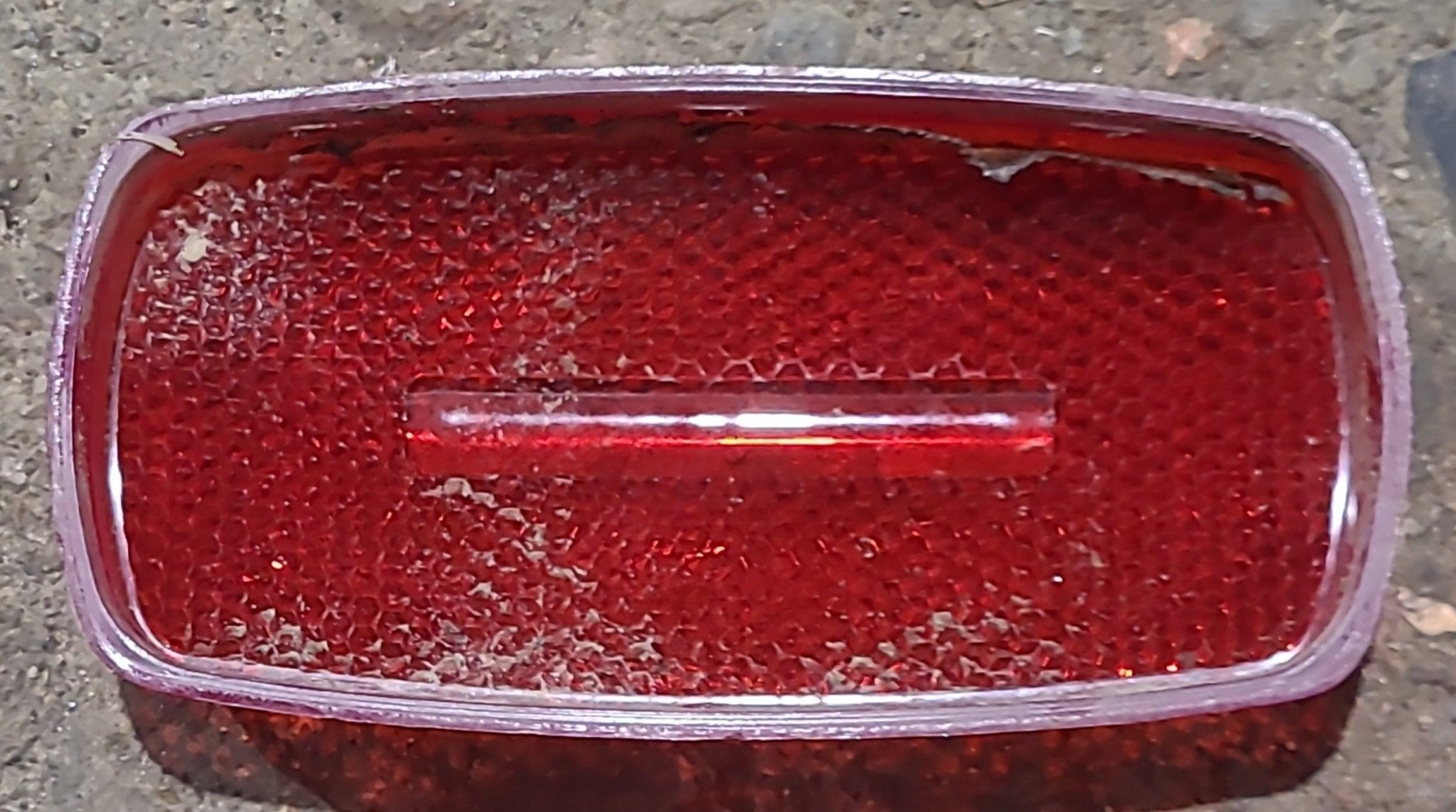 Used Optronics - SAE-A-P2-DOT-02 Replacement Lens for Marker Light - Red - Young Farts RV Parts