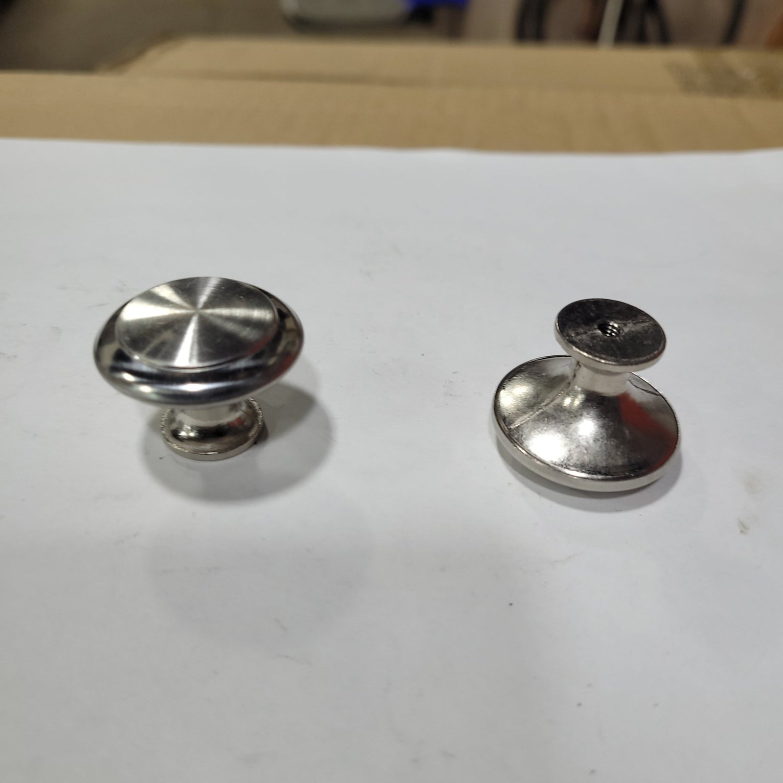 Used Pewter Cabinet Knob - Young Farts RV Parts