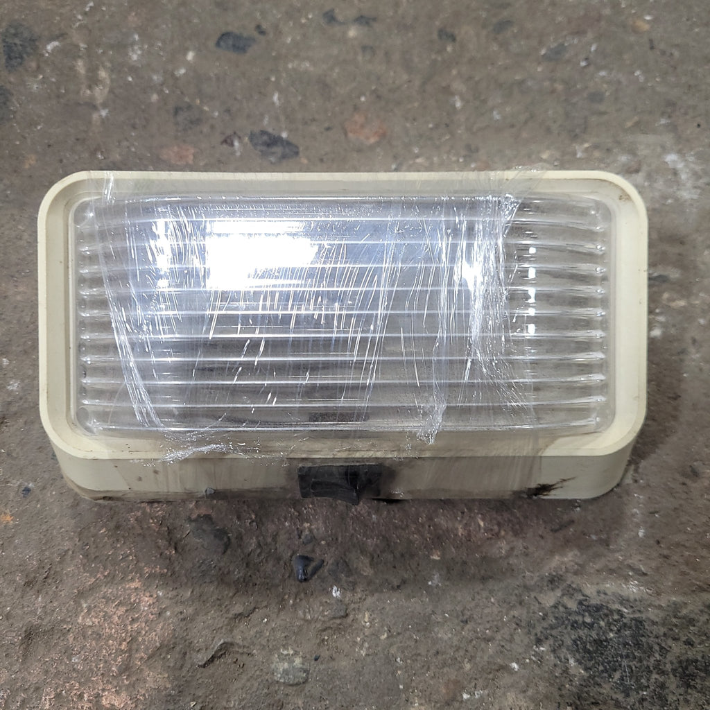 Used Porch Light Clear 6" X 3 1/2" - Young Farts RV Parts