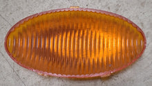 Load image into Gallery viewer, Used Porch Light Replacement Lens, Amber 5 1/2&quot; X 2 3/4&quot; - Young Farts RV Parts