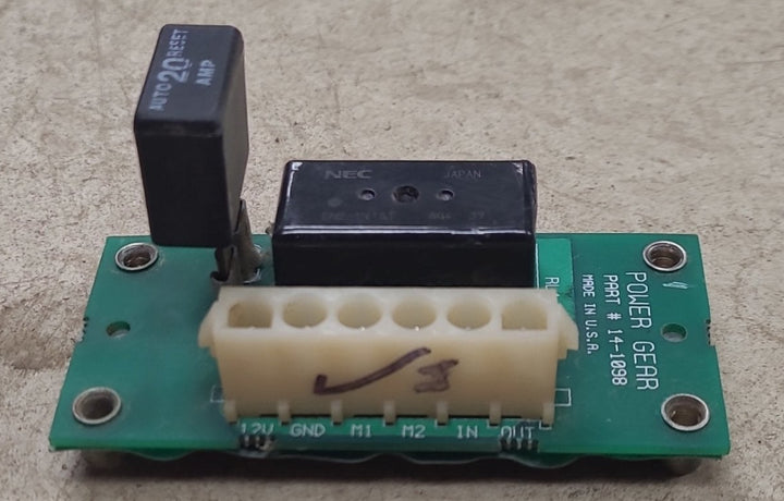 Used Power Gear Slide-Out Control #14-1098 - Young Farts RV Parts