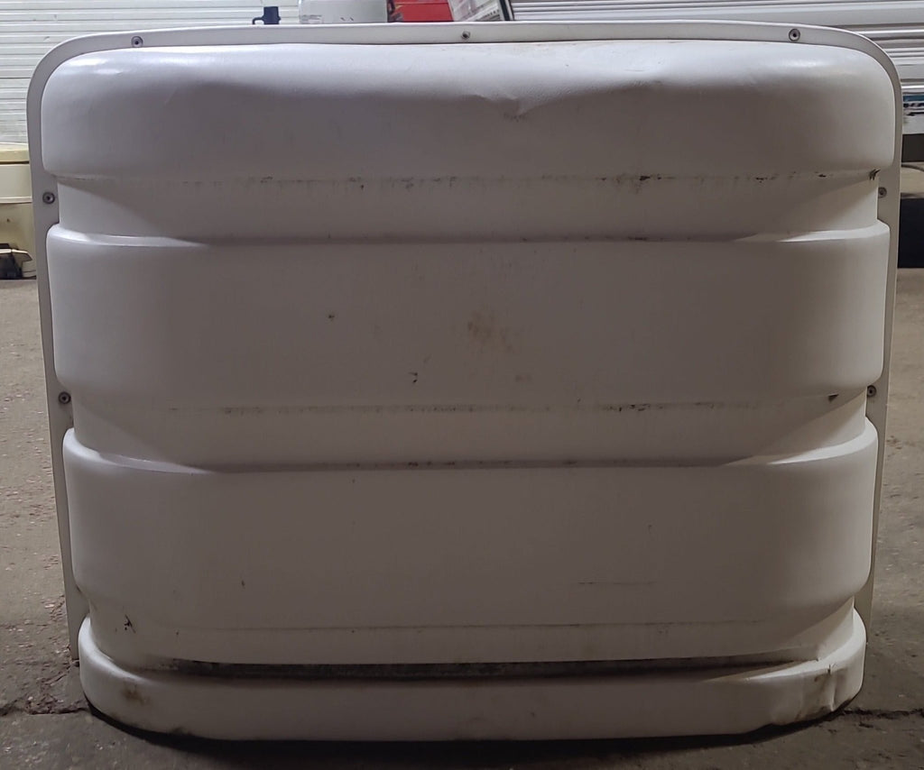Used Propane Tank Cover - (Fits 20 LB Steel Double Tank) - Young Farts RV Parts