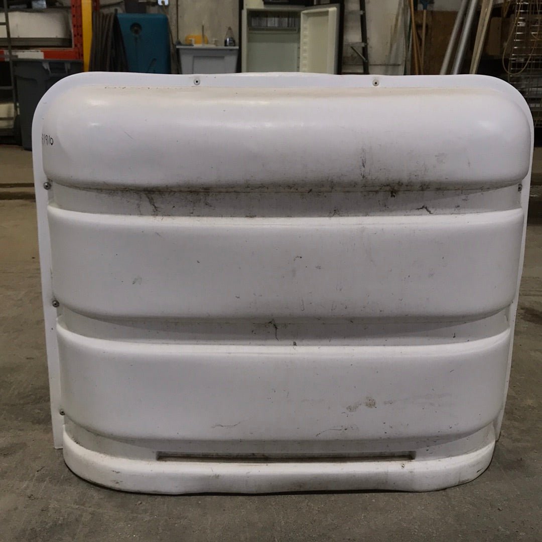 Used Propane Tank Cover - (Fits 30 LB Steel Double Tank) - Young Farts RV Parts