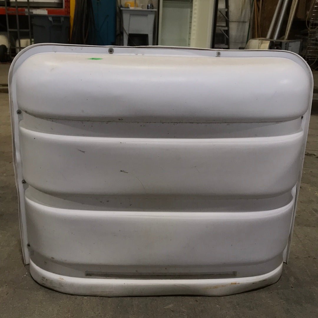 Used Propane Tank Cover - (Fits 30 LB Steel Double Tank) - Young Farts RV Parts