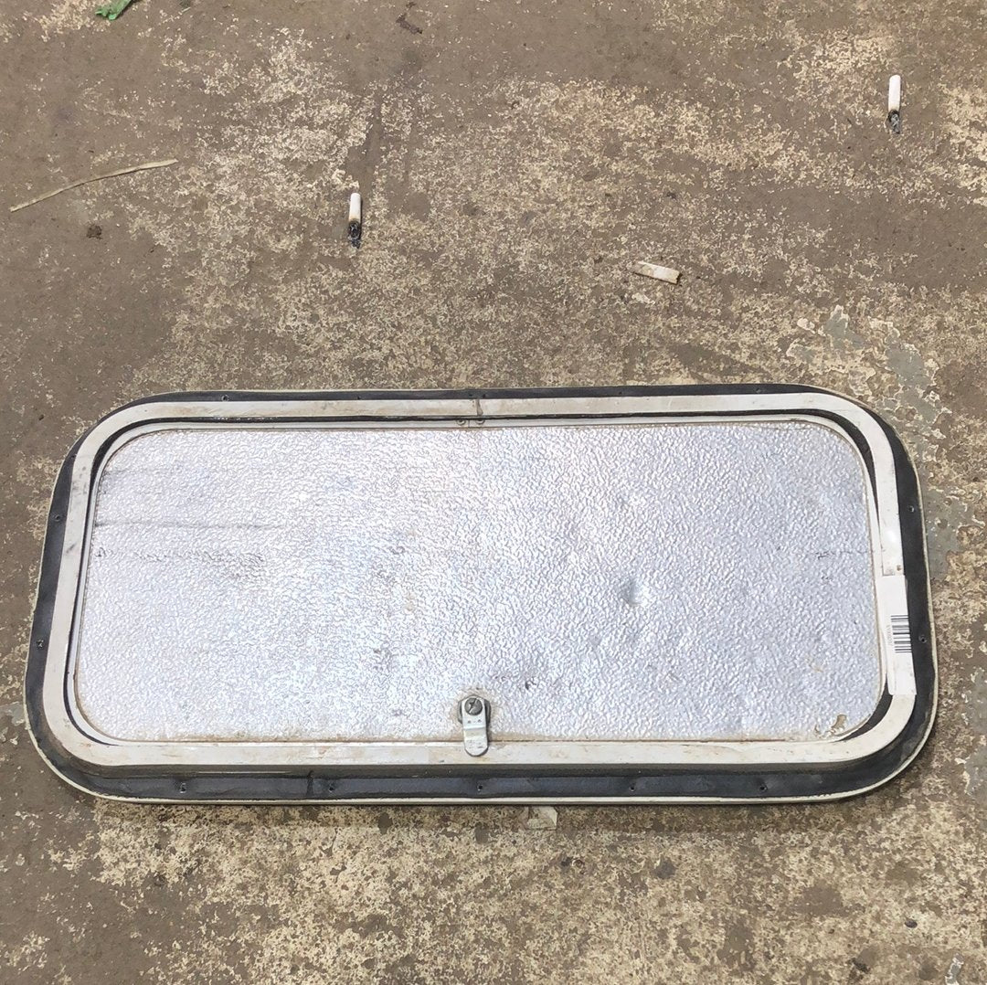 Used Radius Cargo / compartment Door 11 1/4 x 23 3/4 - Young Farts RV Parts