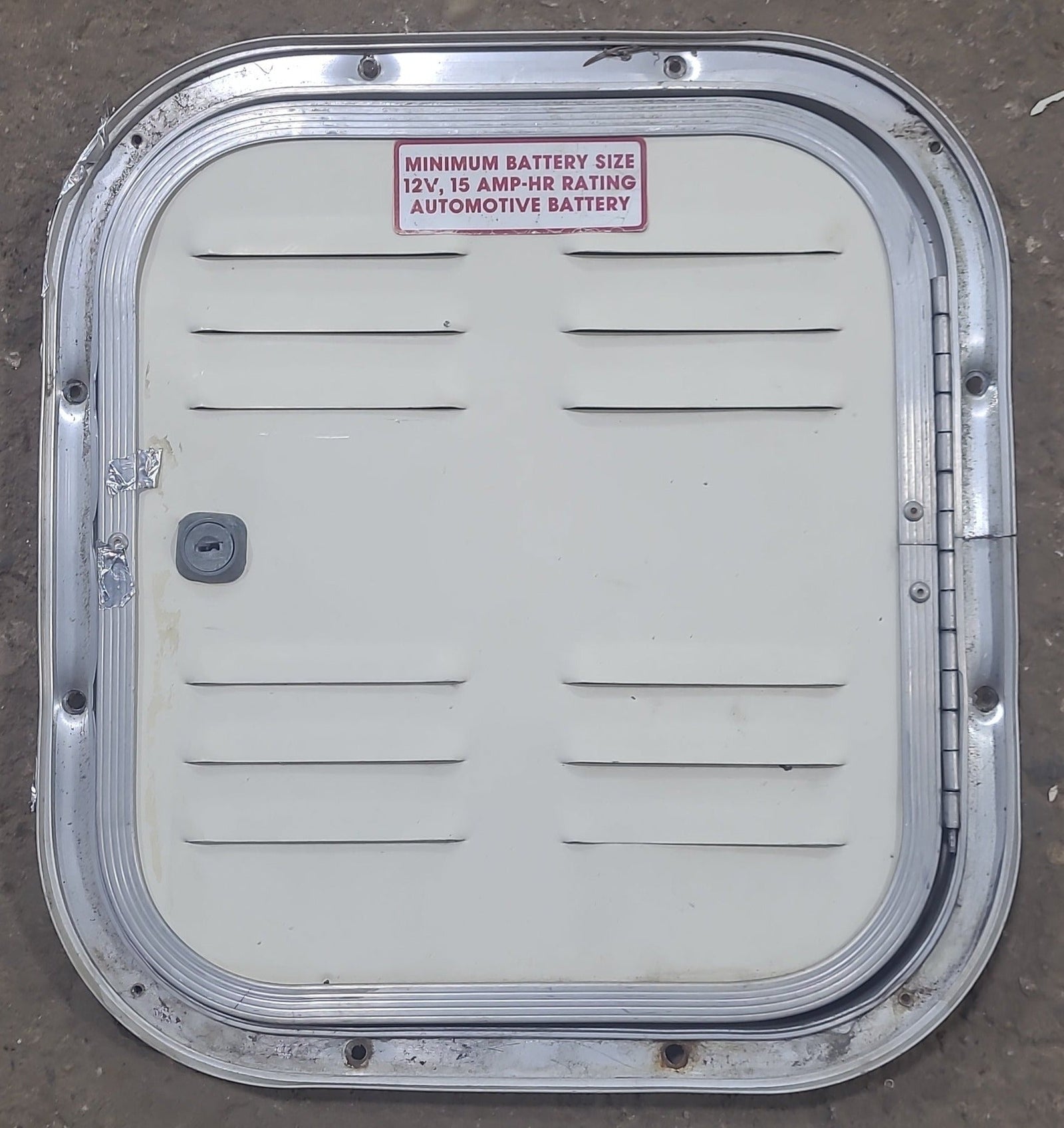 Used Radius Cornered Battery Cargo Door 12