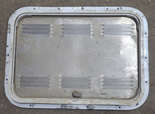 Load image into Gallery viewer, Used Radius Cornered Battery / Propane Cargo Door 20 3/4&quot; x 14 3/4&quot; x 3/4&quot; D - Young Farts RV Parts