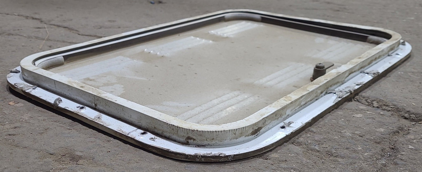 Used Radius Cornered Battery / Propane Cargo Door 20 3/4