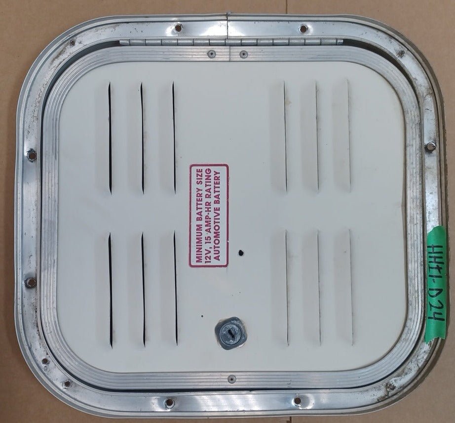 Used Radius Cornered Battery/Propane Cargo Door 12