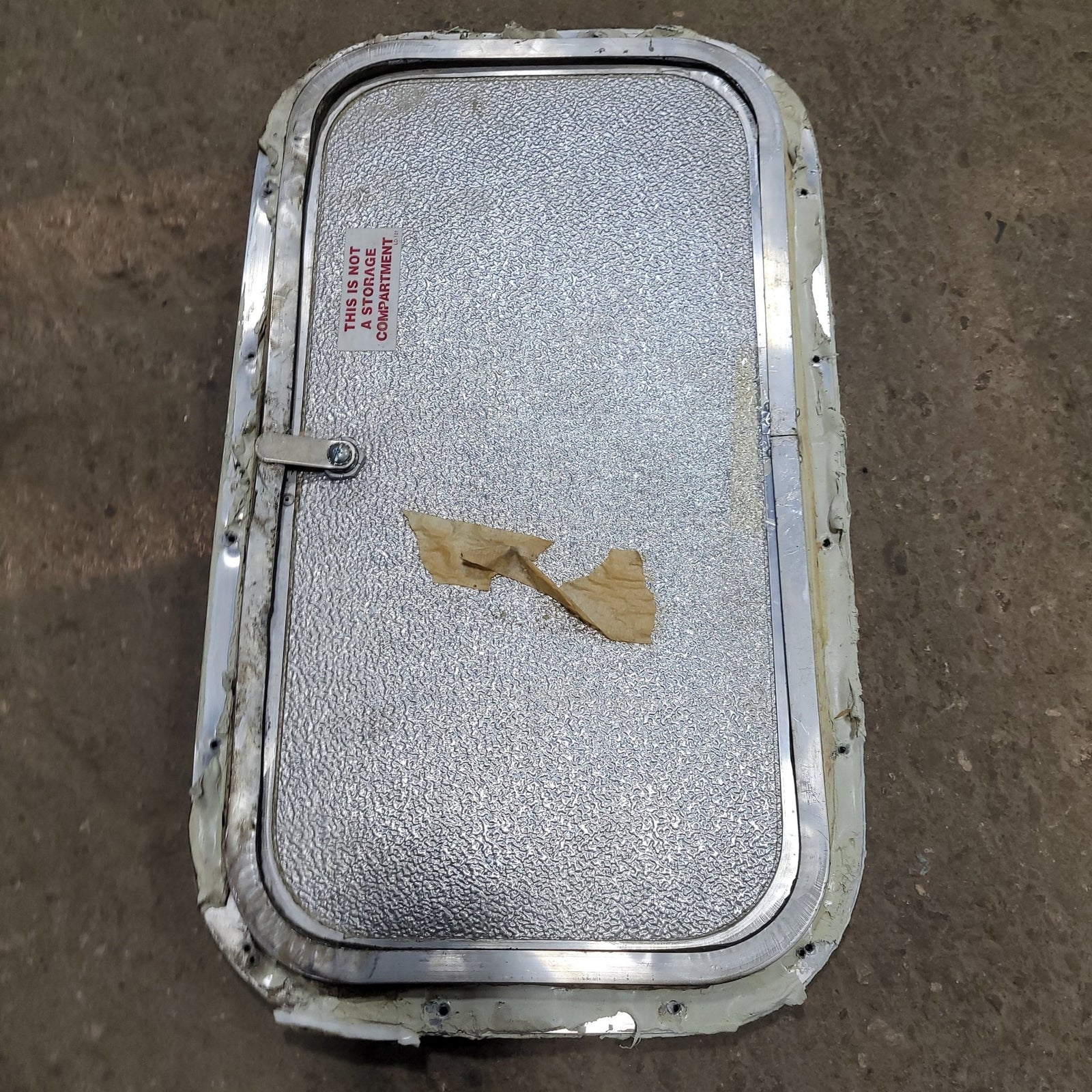 Used Radius Cornered Cargo Door 19 3/4