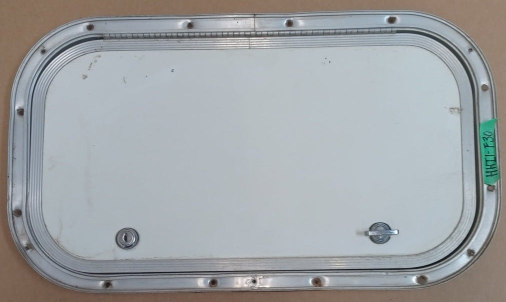 Used Radius Cornered Cargo Door 19 3/4" x 10 3/4" x 3/4"D - Young Farts RV Parts