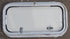 Used Radius Cornered Cargo Door 19 3/4" x 9 3/4" x 1 7/8" D - Young Farts RV Parts