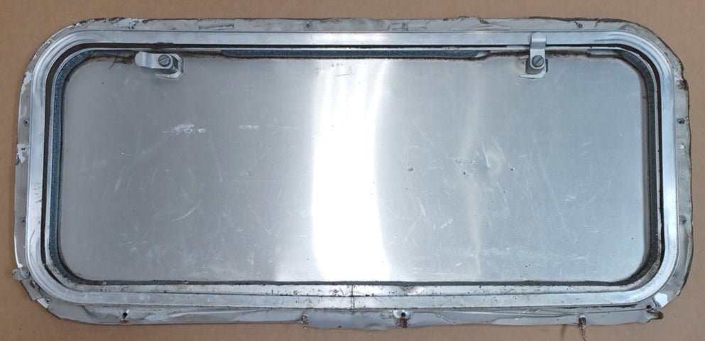 Used Radius Cornered Cargo Door 25 3/4" x 11 1/4" x 3/4"D - Young Farts RV Parts