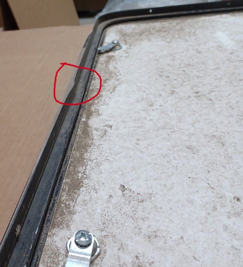 Used Radius Cornered Cargo Door 31 5/8