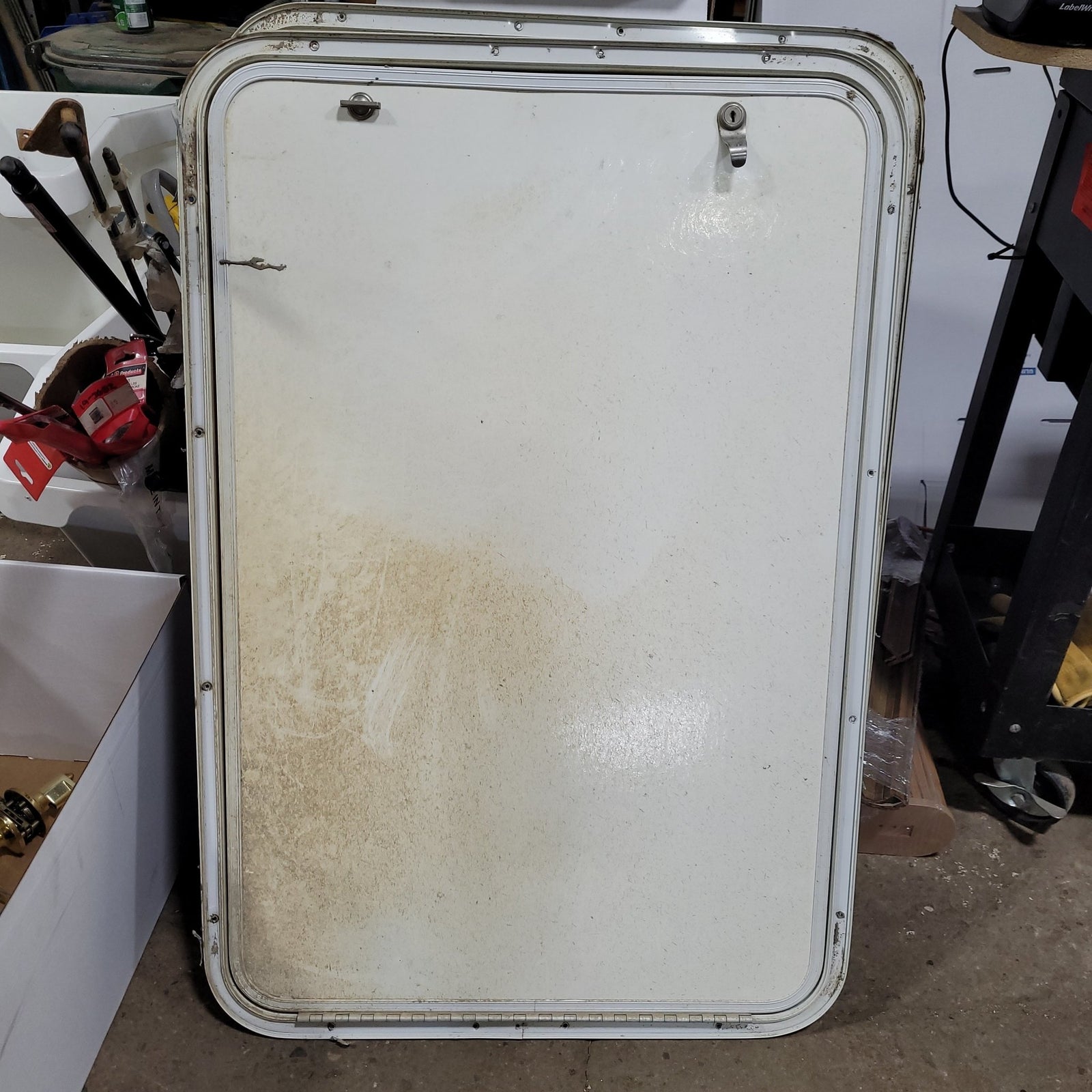 Used Radius Cornered Cargo Door 35 3/4 x 23 3/4