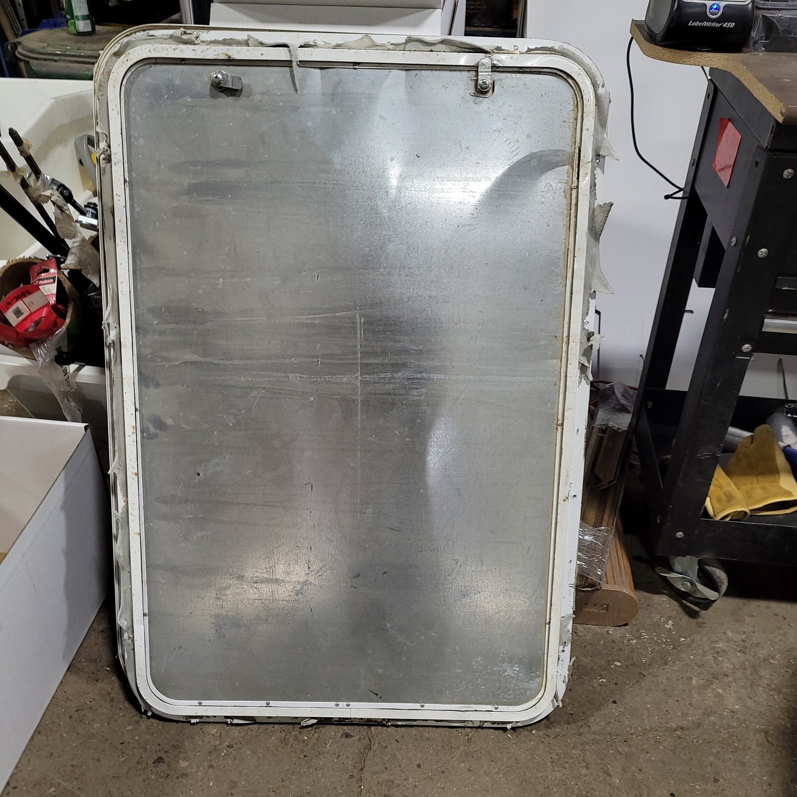 Used Radius Cornered Cargo Door 35 3/4 x 23 3/4