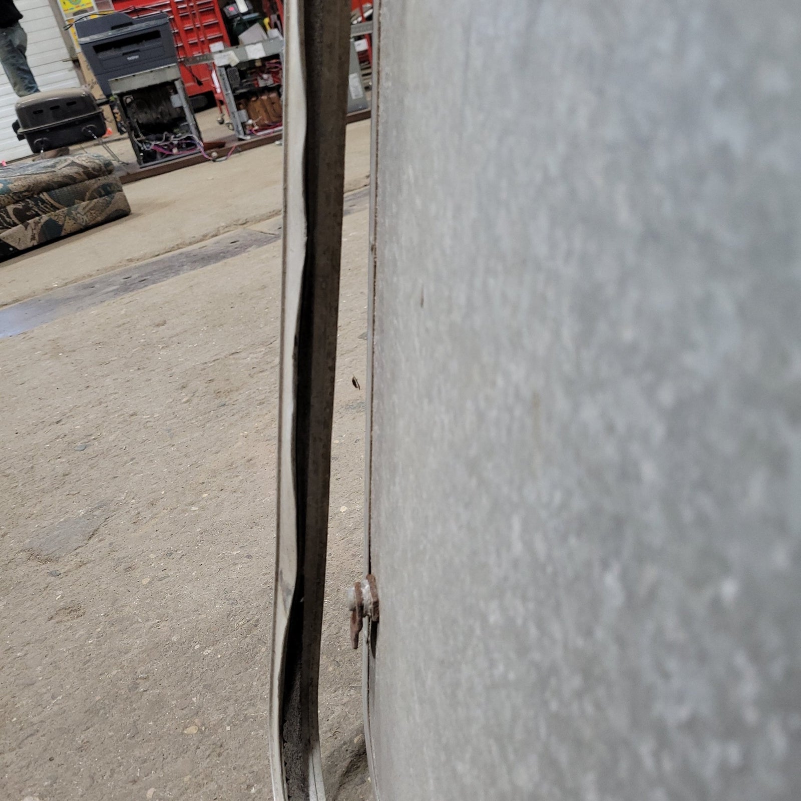 Used Radius Cornered Cargo Door 43 3/4 x 26 X 1