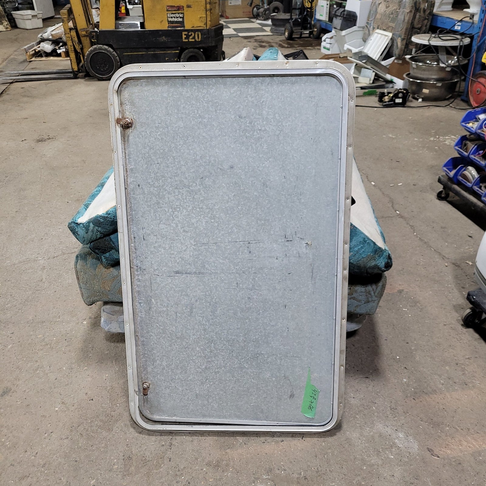 Used Radius Cornered Cargo Door 43 3/4 x 26 X 1