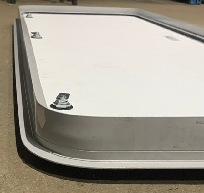 Used Radius Cornered Cargo Door 59 1/2" x 20" x 2" D - Young Farts RV Parts