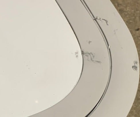 Used Radius Cornered Cargo Door 59 1/2" x 20" x 2" D - Young Farts RV Parts