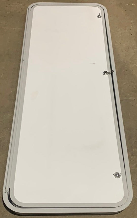 Used Radius Cornered Cargo Door 59 1/2" x 20" x 2" D - Young Farts RV Parts