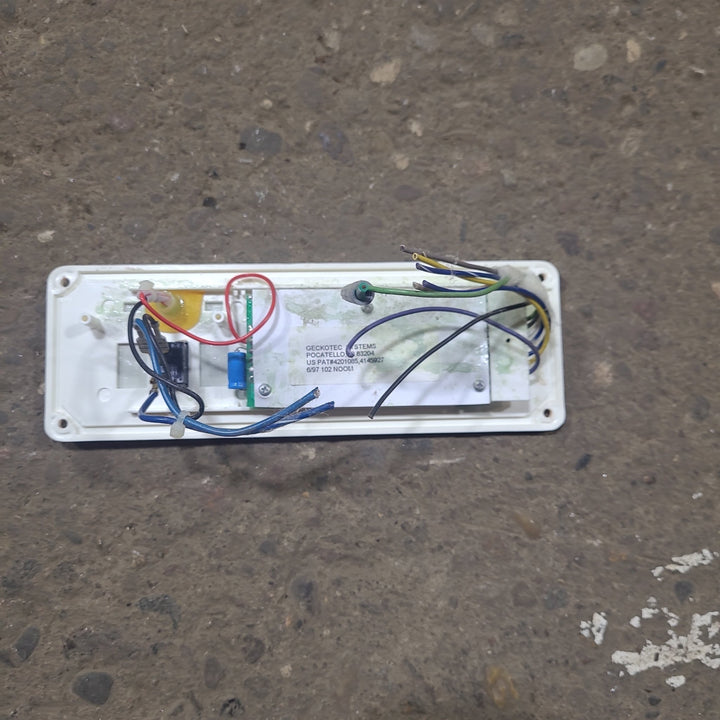 Used Range Hood Fan Front Panel with Circuit Board - Young Farts RV Parts