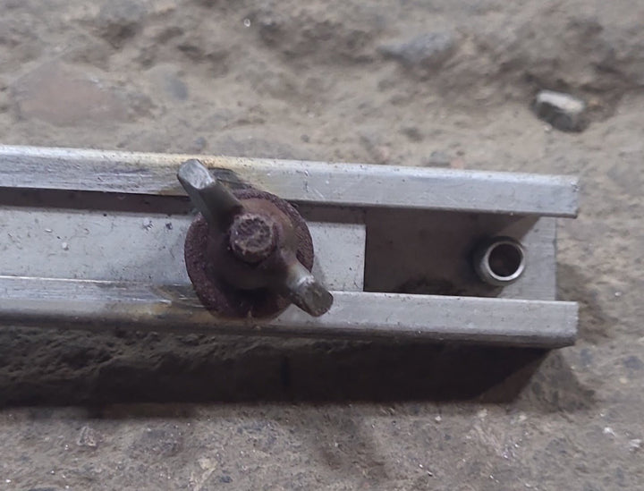 Used Rock Guard Window Arm 13"- single - Young Farts RV Parts