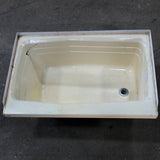 Used RV Bath Tub 36” x 24” right hand drain