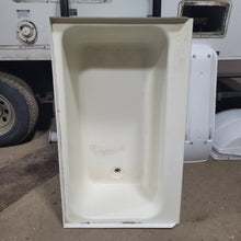 Load image into Gallery viewer, Used RV Bath Tub 39 7/8” x 23 3/4” Left Hand Drain - Young Farts RV Parts