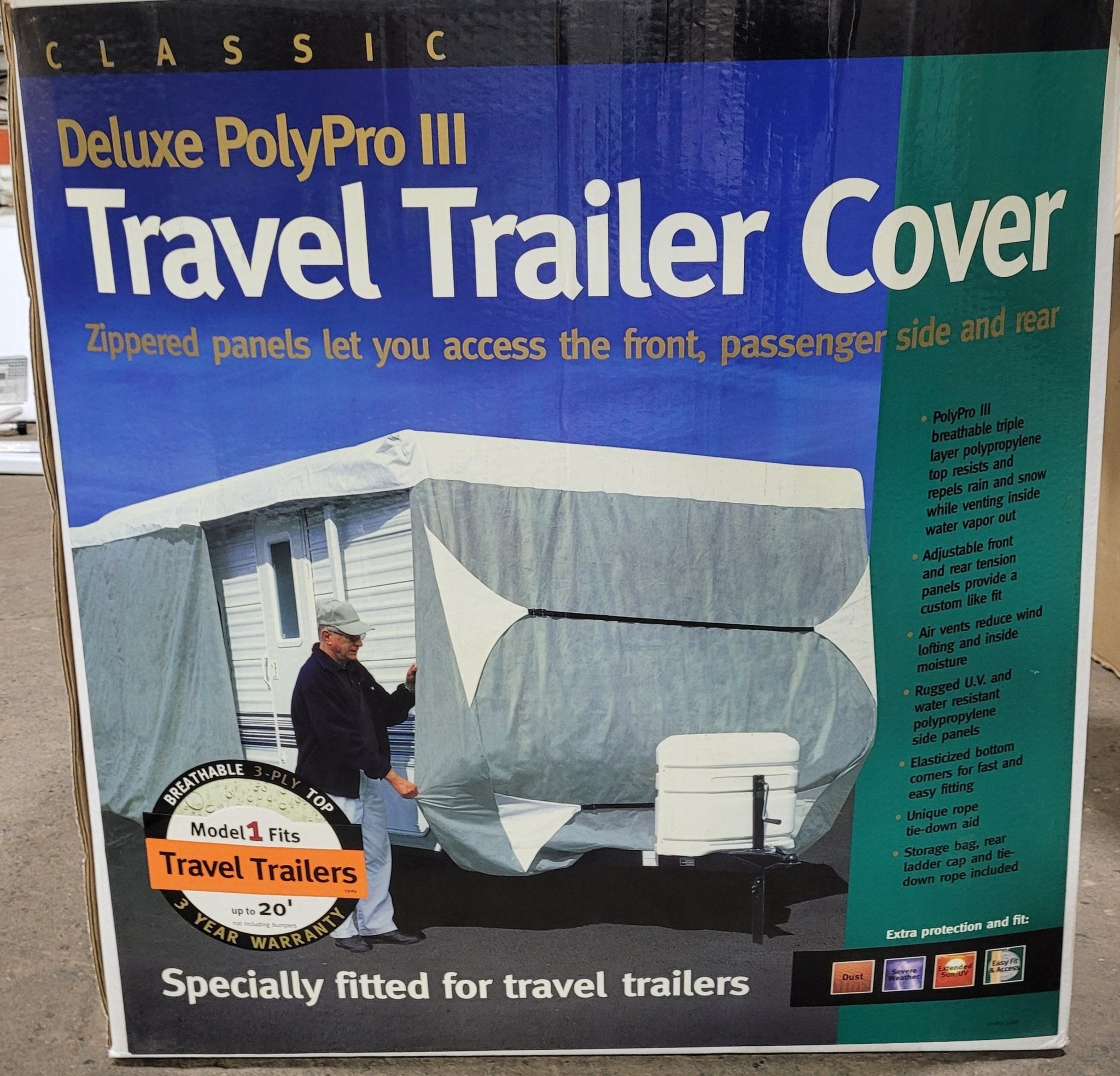 Used RV Cover Classic Accessories 73163 - 18"-20' - Young Farts RV Parts