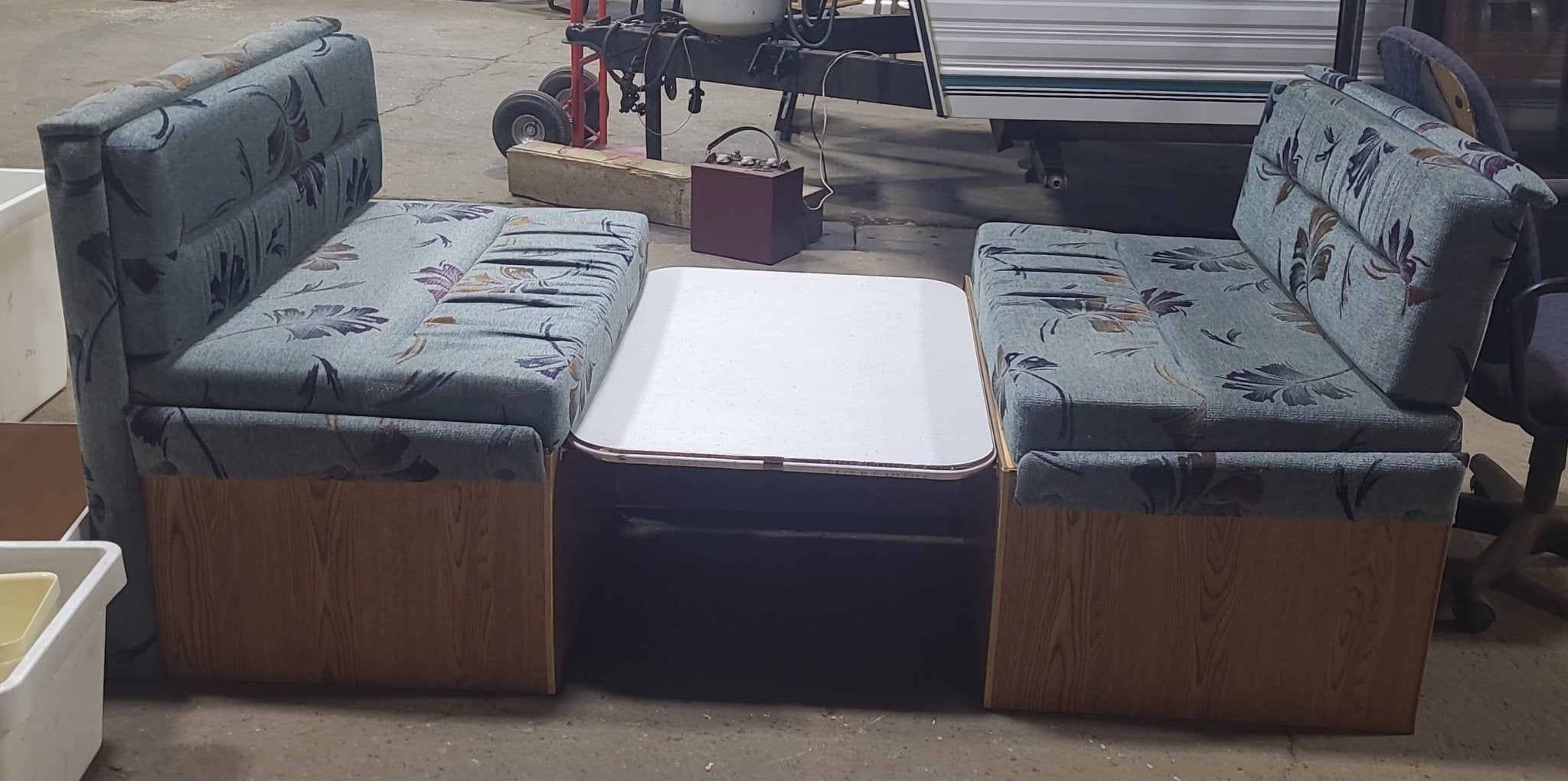 Used RV Dinette Set Complete With Table - Young Farts RV Parts