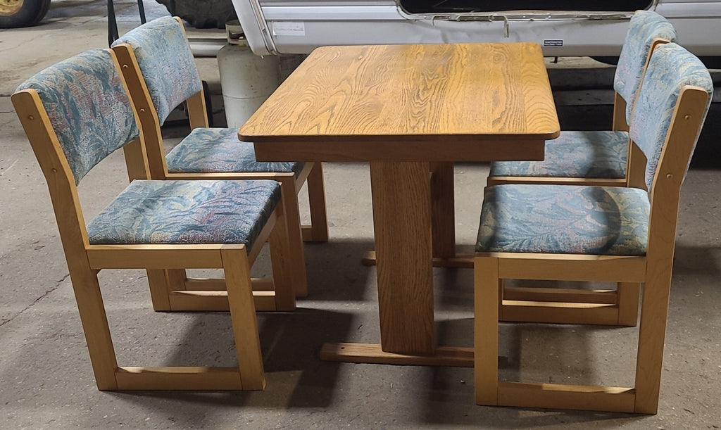 Used RV Dining Table Set- 5 piece - Young Farts RV Parts