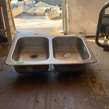 Load image into Gallery viewer, Used RV Double Kitchen Sink 24” w x 17” L - Young Farts RV Parts