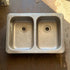 Used RV Double Kitchen Sink 24” w x 17” L - Young Farts RV Parts