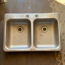 Load image into Gallery viewer, Used RV Double Kitchen Sink 25” W x 17” L - Young Farts RV Parts