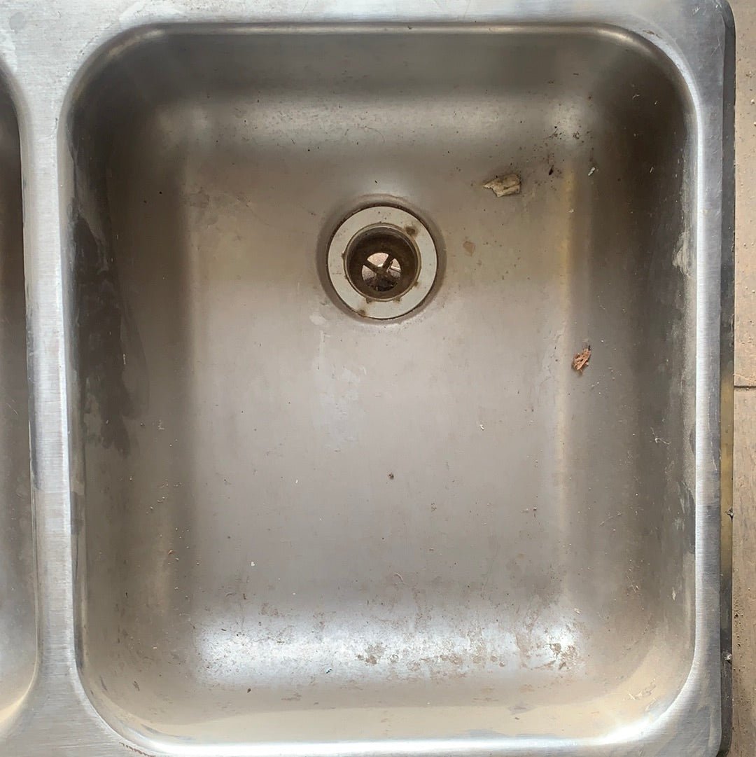 Used RV Double Kitchen Sink 27” w x 16” L - Young Farts RV Parts