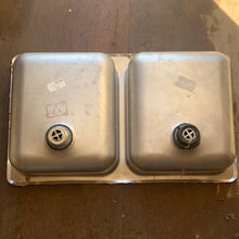 Load image into Gallery viewer, Used RV Double Kitchen Sink 27” w x 16” L - Young Farts RV Parts