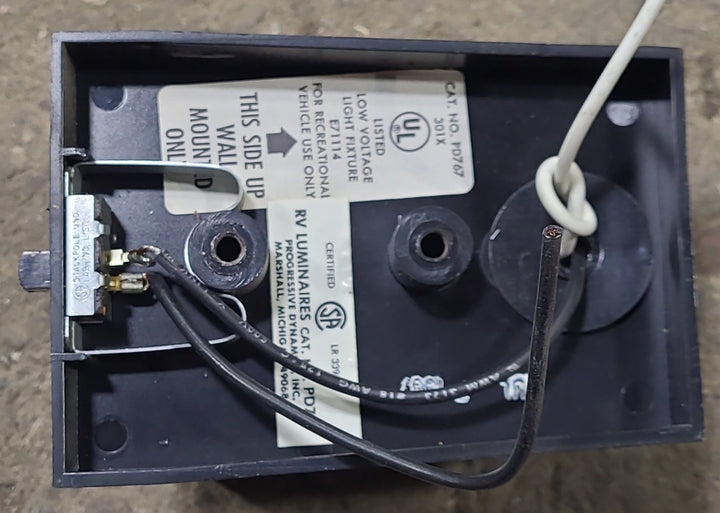 USED RV Interior Bullet/ Reading Light Fixture *SINGLE* RV Luminaire PD767 - Young Farts RV Parts