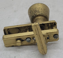 Load image into Gallery viewer, Used RV Interior Door Knob 5/8&quot; Wall 3 1/2&quot; Base- Locking - Young Farts RV Parts
