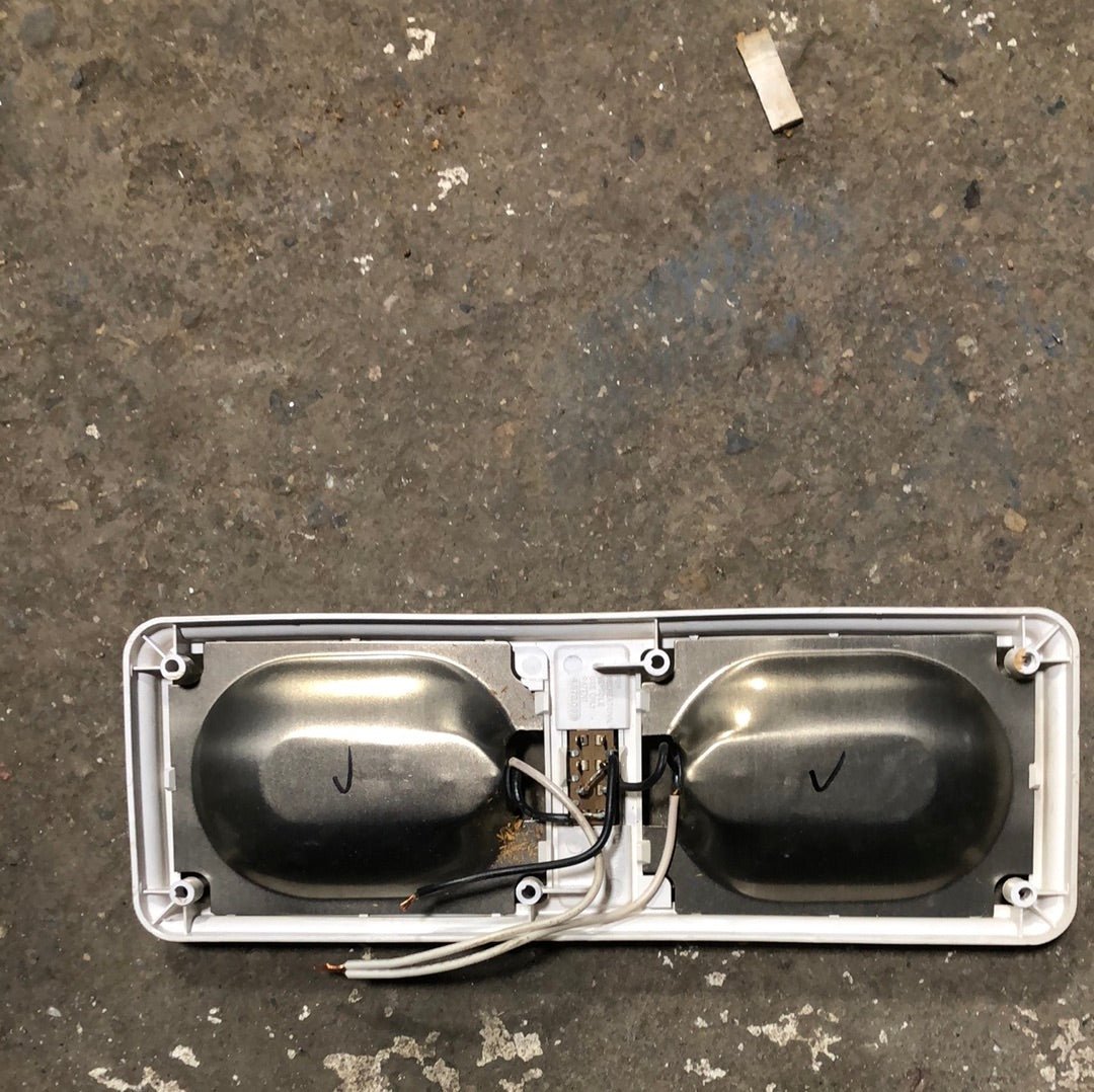 Used RV Interior Light Fixture *DOUBLE* PD 772 - Young Farts RV Parts