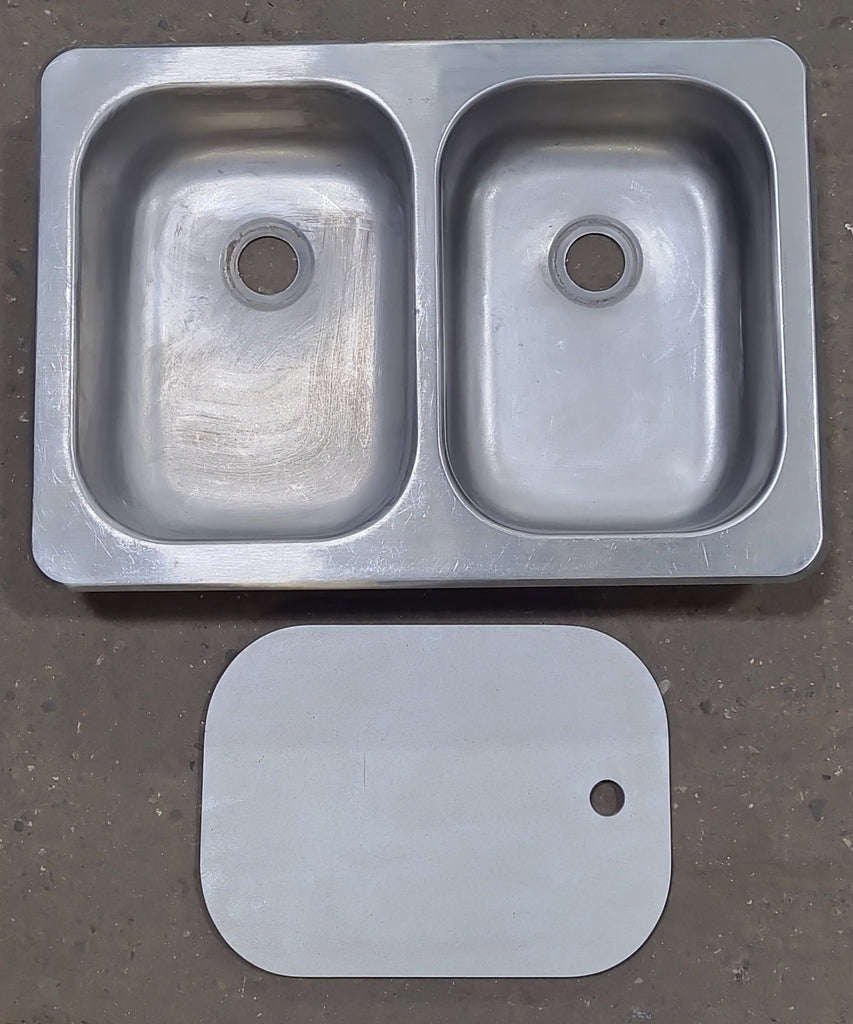 Used RV Kitchen Sink 24” W X 17” L - Young Farts RV Parts