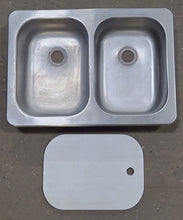 Load image into Gallery viewer, Used RV Kitchen Sink 24” W X 17” L - Young Farts RV Parts