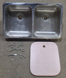 Used RV Kitchen Sink 25 3/8” W X 15 1/4” L