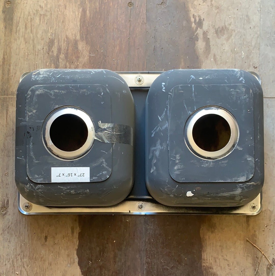 Used RV Kitchen Sink 27” W X 16” L - Young Farts RV Parts