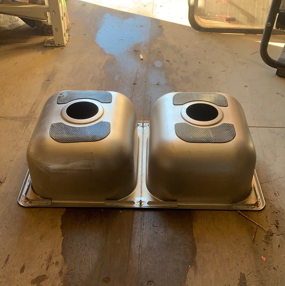 Used RV Kitchen Sink 27” W X 16” L - Young Farts RV Parts