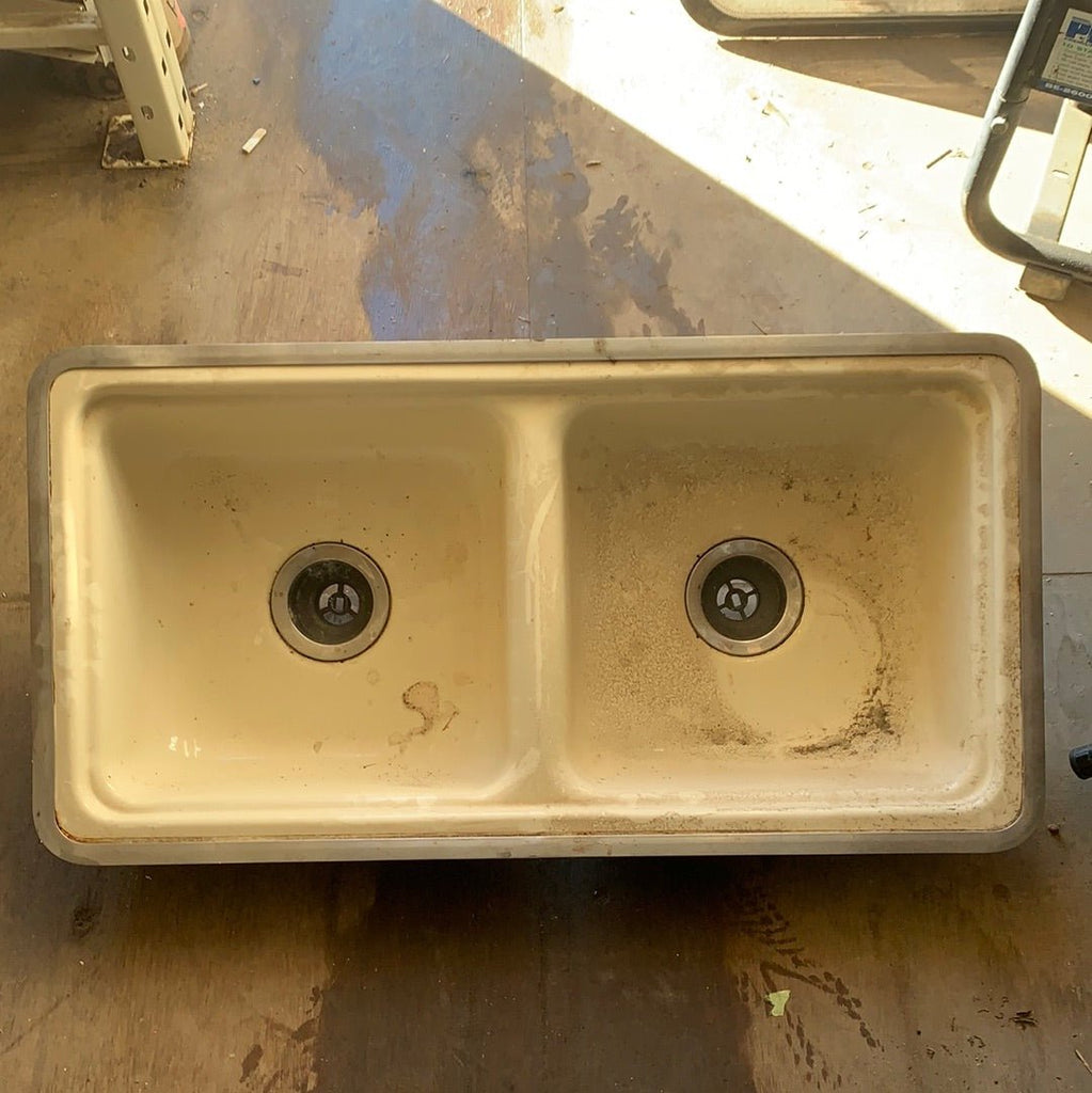 Used RV Kitchen Sink 33” W X 17” L - Young Farts RV Parts