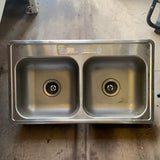 Used RV Kitchen Sink 33” W X 19” L